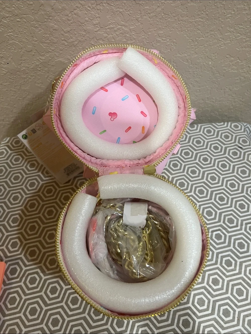 Disney sprinkle accents scooped